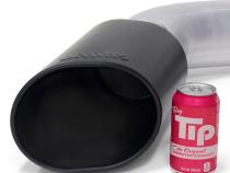 Monster Exhaust System For 20-23 Chevy/GMC 3500 6.6L Duramax, L5P, Dual Rear Wheel Only Cerakote Black Tip Banks Power