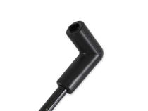 Spark Plug Wire Set 8MM Universal Black Wire With Black 90 Deg Boots 5041K, Spark Plug Wires, Super Stock, Spiral Core, 8Mm, Black, Set ACCEL