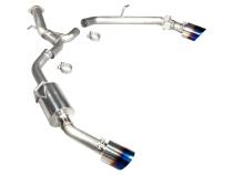 Hyundai Elantra N Cat Back Exhaust System Burnt Stainless Steel Tip For 22-23 Hyundai Elantra N Stillen
