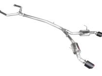Infiniti Q50 3.0t Cat Back Exhaust w/ Carbon Fiber Tips For 16-21 Infiniti Q50 3.0t Stillen