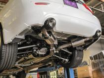 Infiniti Q50 3.0t Cat Back Exhaust w/ Carbon Fiber Tips For 16-21 Infiniti Q50 3.0t Stillen