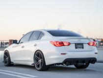 Infiniti Q50 3.0t Cat Back Exhaust w/ Burnt Tips For 16-21 Infiniti Q50 3.0t Stillen