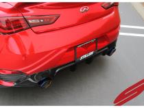 Infiniti Q60 3.0t Cat-Back Exhaust System Burnt Tips for 17-21 Infiniti Q60 3.0t Stillen