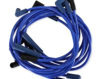 Spark Plug Wire Set-Super Stock Spiral 8Mm- Small Block GM 5.0/5.7L 1978-86-Blue This 8MM Custom Fit Super Stock Spiral Spark Plug Wire Set Fits Select Small Block GM Applications 1978-86 ACCEL