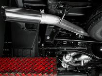 24-Present Toyota Tacoma Side Exit Cat Back Exhaust with Polished Tip Stillen