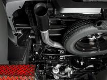 24-Present Toyota Tacoma Rear Exit Cat Back Exhaust with Black Tip Stillen