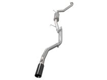 24-Present Toyota Tacoma Rear Exit Cat Back Exhaust with Black Tip Stillen