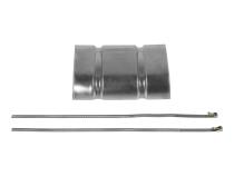 Heat Shield Heat Shield Kit For All 40 Series Mufflers Flowmaster