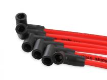 Spark Plug Wire Set Super Stock Spiral Core 8MM Jeep L6 Red These 8MM Custom Fit Super Stock Spiral Core Spark Plug Wires Fit Select Jeep L6 Applications ACCEL