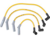 Spark Plug Wire Set Super Stock Spiral 8MM 77-80 Ford Fiesta Yellow ACCEL