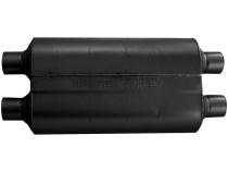 Super 50 Series Chambered Muffler Super 50 2.25 Dual In 2.25 Dual Out Mild Sound Flowmaster