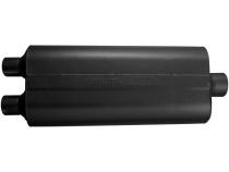 70 Series Chambered Muffler 70 Series 2.25 Dual In 3.00 Center Out Mild Sound Flowmaster