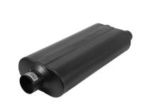 70 Series Chambered Muffler 70 Series 3.00 Center In 2.50 Dual Out Mild Sound Flowmaster