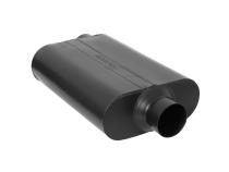 30 Series Delta Force Race Muffler 30 Series Race Muffler 3.50 Offset In 3.50 Center Out Aggressive Sound Flowmaster