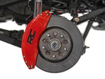 Caliper Cover Red Jeep Gladiator JT/Wrangler 4XE/Wrangler JL (18-UP) Rough Country