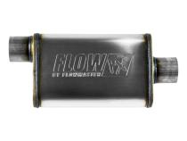 Flow Fx Muffler Flow Fx Muffler 3.00 Offset In/ 3.00 Center Out Moderate Sound Stainless Steel Flowmaster