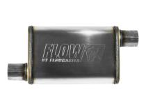 Flow Fx Muffler Flow Fx Muffler 2.50 Offset In/ 2.50 Offset Out Moderate Sound Stainless Steel Flowmaster
