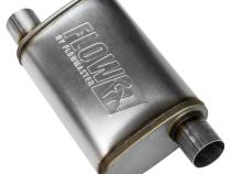 Flow Fx Muffler Flow Fx Muffler 2.50 Offset In/ 2.50 Offset Out Moderate Sound Stainless Steel Flowmaster