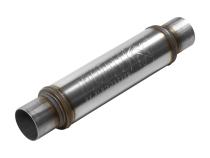 Flow Fx Muffler Flow Fx Muffler 3.00 In/Out Round Body Moderate Sound Stainless Steel Flowmaster