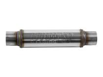 Flow Fx Muffler Flow Fx Muffler 3.00 In/Out Round Body Moderate Sound Stainless Steel Flowmaster