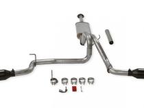 Flow Fx Cat-Back Exhaust System Fits 2016-2023 Tacoma 3.5L, Flow Fx, Stainless Steel, Dual Exit Exhaust System, 2/4 Wheel Drive, All Wheelbases Aggressive To Moderate Sound Flowmaster