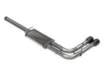 Flow Fx Cat-Back Exhaust System 2009-2013 Silverado/Sierra 1500 5.3L V8 Flow Fx 3.0 Inch To Dual 2.5 Inch Cat-Back, Dual Side Exit, 409 Stainless Steel Exhaust System With Black Tips Flowmaster