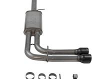 Flow Fx Cat-Back Exhaust System 2009-2013 Silverado/Sierra 1500 5.3L V8 Flow Fx 3.0 Inch To Dual 2.5 Inch Cat-Back, Dual Side Exit, 409 Stainless Steel Exhaust System With Black Tips Flowmaster