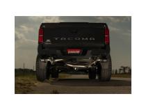 Flow Fx Cat-Back Exhaust System Fits 2024-2025 Toyota Tacoma 2.4-Liter, All Wheelbases, Flowfx Dual Out Side Cat-Back Exhaust System, Stainless Steel – Moderate Sound Flowmaster