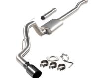 Signature Series Exhaust System Fits 2021-2025 Ford F-150 2.7, 3.5, 5.0-Liter, Signature Series Cat-Back, 304 Stainless Steel, Single Exit Exhaust Flowmaster