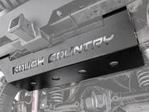 Jeep Muffler Skid Plate 07-18 Wrangler JK Rough Country