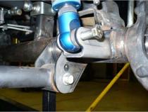 JK Front Axle HD Lower Shock Mounts 2.5 Inch OD Tube 07-18 Wrangler JK/JKU Synergy MFG