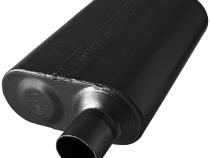 40 Series Chambered Muffler 40 Series Stainless Steel 2.25 Offset In 2.25 Center Out Aggressive Sound Flowmaster