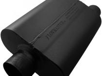 40 Series Chambered Muffler 40 Series Stainless Steel 3.00 Center In 2.50 Dual Out Aggressive Sound Flowmaster
