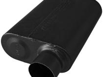 40 Series Chambered Muffler 40 Series Stainless Steel 3.00 Offset In 3.00 Center Out Aggressive Sound Flowmaster
