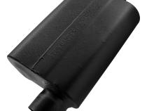 40 Series Chambered Muffler 40 Series Stainless Steel 3.00 Offset In 3.00 Center Out Aggressive Sound Flowmaster