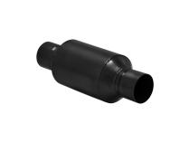 Outlaw Series Race Muffler Outlaw Series Race Muffler Short 409SS 2.50 Inch Center In Center Out Aggressive Flowmaster