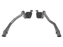 American Thunder Cat-Back Exhaust System 1999-2004 Ford Mustang Gt, Mach1 And Bullitt With 4.6L Sohc Engine, Stainless Steel Aggressive To Moderate Sound Flowmaster