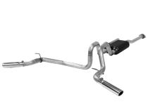 American Thunder Cat-Back Exhaust System Fits 2005-2012 Toyota Tacoma With 4.0L Engine, American Thunder, Stainless Steel, Dual Exit Exhaust System Aggressive To Moderate Sound Flowmaster
