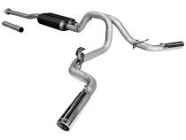 American Thunder Cat-Back Exhaust System Fits 2005-2012 Toyota Tacoma With 4.0L Engine, American Thunder, Stainless Steel, Dual Exit Exhaust System Aggressive To Moderate Sound Flowmaster