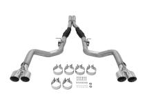 Outlaw Cat-Back Exhaust System 2015-2023 Dodge Challenger Hellcat, Demon, Srt392, R/T Scat-Pack With 6.2L Or 6.4L Engine And 2017-2021 R/T With 5.7 Engine Eliminates Factory Exhaust Valves Aggressive Sound Flowmaster