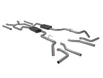 American Thunder Crossmember-Back Exhaust System Fits 1963-1966 GM C10/1000 Series V8 Truck, 2Wd Short And Long Bed, 2.5 Inch 409 Stainless Steel, Dual Exit Flowmaster