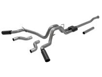Outlaw Cat-Back Exhaust System Fits 2021-2025 Ford F-150 2.7L, 3.5L, 5.0L, 3.0 Inch Outlaw Dual Exit Stainless Steel Cat-Back Exhaust System Flowmaster
