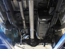 Outlaw Cat-Back Exhaust System Fits 2020-2026 Silverado/Sierra 2500Hd/3500Hd 6.6L Gas V8, Outlaw Series, 3.50 Inch To Dual 3.00 Inch Cat-Back, Dual Rear Exit, Stainless Steel Exhaust System Flowmaster
