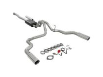 Force Ii Cat-Back Exhaust System Fits 2021-2025 Ford F-150 2.7, 3.5, 5.0-Liter, Force Ii Cat-Back, Dual Out Rear Exit, 4.00-Inch Polished Tips, Stainless Steel Exhaust System Flowmaster