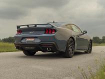 Outlaw Axle-Back Exhaust System Fits 2024-2026 Ford Mustang Gt 5.0-Liter And Ecoboost 2.3-Liter, Outlaw Axle-Back 3.00-Inch Stainless Steel Exhaust System, 4.00-Inch Polished Tips With No Valves Flowmaster