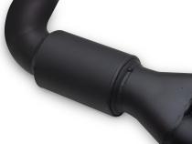 Outlaw Axle-Back Exhaust System Fits 2024-2026 Ford Mustang Gt 5.0-Liter And Ecoboost 2.3-Liter, Outlaw Axle-Back 3.0-Inch Stainless Steel Exhaust System, 4.00-Inch Polished Quad Tips With Valves Flowmaster