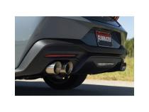 Outlaw Axle-Back Exhaust System Fits 2024-2026 Ford Mustang Gt 5.0-Liter And Ecoboost 2.3-Liter, Outlaw Axle-Back 3.0-Inch Stainless Steel Exhaust System, 4.00-Inch Polished Quad Tips With Valves Flowmaster