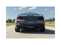 Outlaw Axle-Back Exhaust System Fits 2024-2026 Ford Mustang Gt 5.0-Liter And Ecoboost 2.3-Liter, Outlaw Axle-Back 3.0-Inch Stainless Steel Exhaust System, 4.00-Inch Polished Quad Tips With Valves Flowmaster