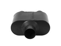 Super 10 Series Chambered Muffler Super 10 Series Stainless Steel 2.50 Center In 2.25 Dual Out Aggressive Sound Flowmaster