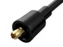 Spark Plug Wire Set Universal 90 Deg Black Ceramic Boots 9001Ck, Spark Plug Wires, Pro Fit Ceramic, Spiral Core, 8Mm, Black, Set ACCEL
